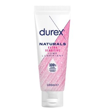 Durex Naturals Extra Sensitive лубрикант увеличаващ чувствителността 100 мл