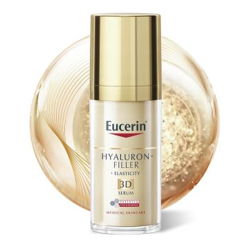 Eucerin Hyaluron-Filler + Elasticity 3D Серум за лице 30 мл