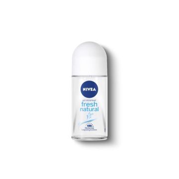 Nivea Fresh Natural Дезодорант рол-он против изпотяване за жени 50 мл