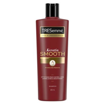 TRESemme Keratin Smooth Шампоан за непокорна и хвърчаща коса 400 мл