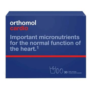 Orthomol Cardio За здравето на сърцето и кръвоносните съдове х 30 дневни дози