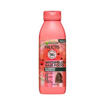 Garnier Fructis Watermelon Hair Food Уплътняващ шампоан за тънка и фина коса с диня 350 мл