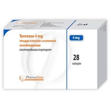 Толтекон 4 мг х 28 капсули PharmaCons