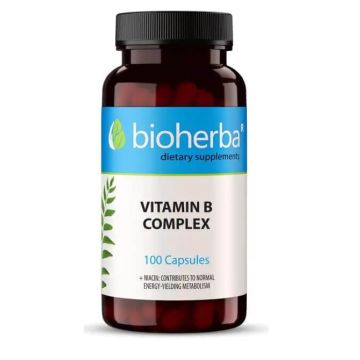 Bioherba Balance B-50/ Vitamin B Complex x 100 капсули
