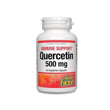 Natural Factors Immune Support Quercetin Кверцетин 500 мг х 60 капсули