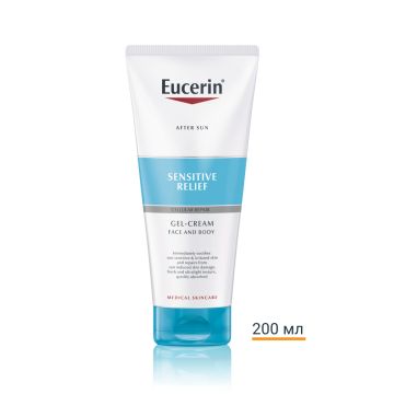 Eucerin After Sun Sensitive Relief Крем-гел за след слънце 200 мл