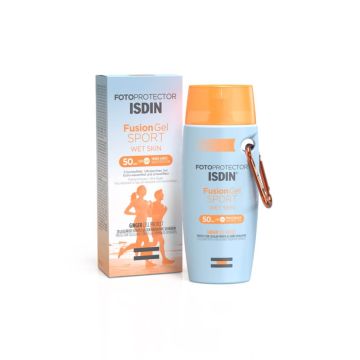 ISDIN Fotoprotector Fusion Слънцезащитен гел за тяло за активно спортуващи SPF50+ 100 мл