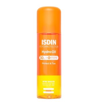 ISDIN Hydro Oil Слънцезащитно двуфазно олио за тяло за тен SPF30 200 мл