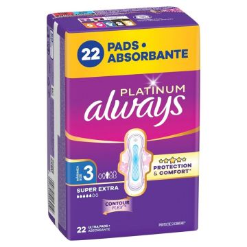 Always Platinum Дамски превръзки 22 бр