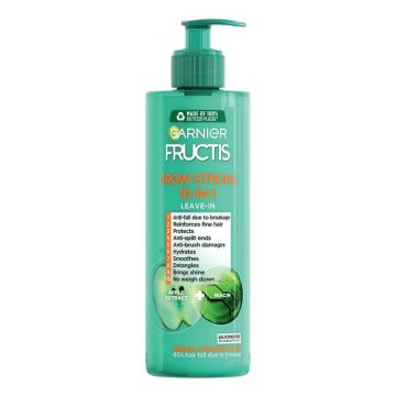 Garnier Fructis Grow Strong Крем без отмиване за тънка и късаща се коса 400 мл