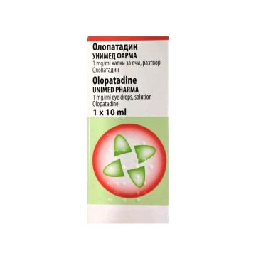 Олопатадин капки за очи 1 мг/мл х 10 мл Unimed Pharma