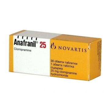 Анафранил 25 мг х 30 таблетки Novartis Pharma