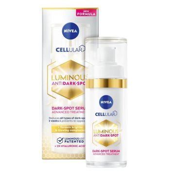 Nivea Cellular Luminous Antispot Дневен флуид срещу пигментни петна SPF50+ 40 мл