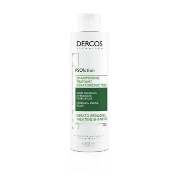 Vichy Dercos PSOlution Шампоан против пърхот за скалп, склонен към псориазис 200 мл