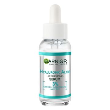 Garnier Skin Naturals Hyaluronic Aloe Серум за лице с хиалуронова киселина и алое вера 30 мл