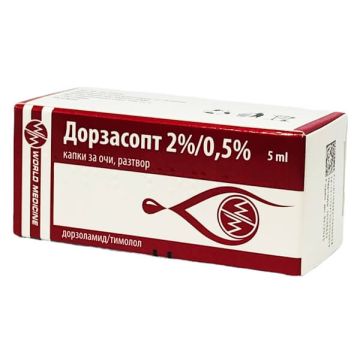 Дорзасопт капки за очи 2%/0,5% х 5 мл World Medicine