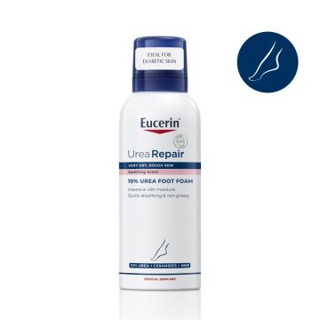 Eucerin Urea Repair Пяна за крака с 10% уреа 150 мл