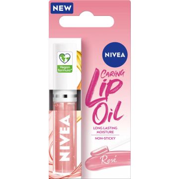 Nivea Lip Care Rose Oil Гланц за устни роза 4.8 мл