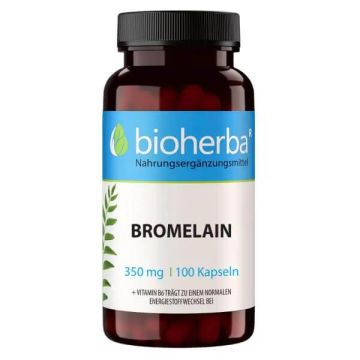 Bioherba Бромелаин 350 мг x 100 капсули 