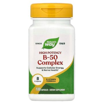 Nature's Way B-50 Complex Витамин B50 комплекс 100 капсули
