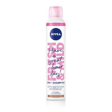 Nivea Dry Shampoo Сух шампоан 3в1 за кестенява коса 200 мл
