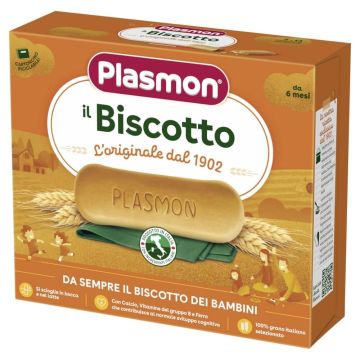 Plasmon Бишкоти за деца 6М+ 320 гр x8 бр