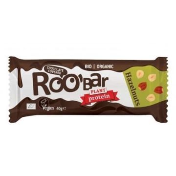 ROO’BAR Протеиново барче с лешници и шоколад 40 г