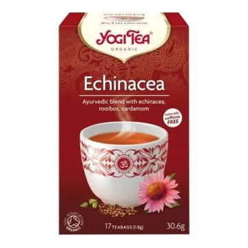 Yogi Tea Аюрведичен био чай с Ехинацея 17 пакетчета