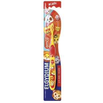 Elgydium Kids Детска четка за зъби емоджи 2-6 години