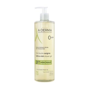 A-Derma Свръхобогатен душ-гел 750 мл
