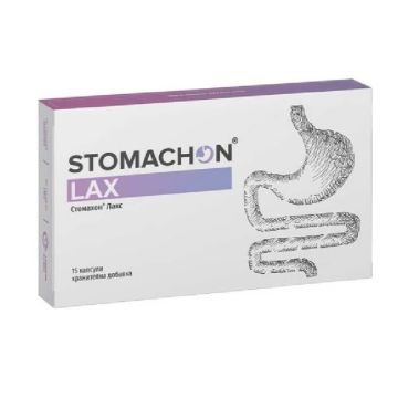 Stomachon Lax при запек х 15 капсули Naturpharma