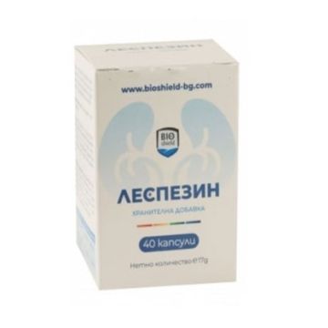 Леспезин за бъбреци 40 капсули BIOshield