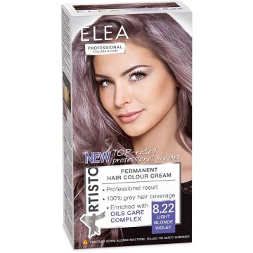 Elea Professional Artisto Крем боя за коса 8.22 Светло рус виолет