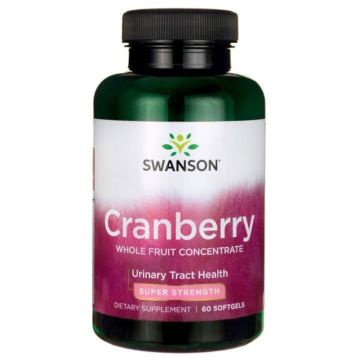 Swanson Cranberry Супер Силен Концентрат от Червена Боровинка х60 капсули