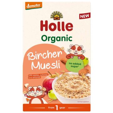 Holle Organic Био пълнозърнесто мюсли бирхер 200 г