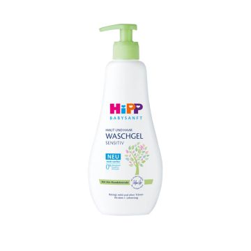 Hipp Babysanf Душ гел за коса и тяло 400 мл