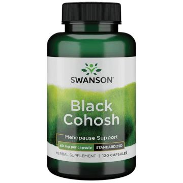 Swanson Black Cohosh Черен кохош 40 мг х 120 капсули