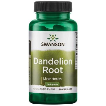Swanson Dandelion Root Корен от глухарче 515 мг х 60 капсули