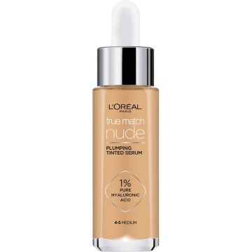 L’Oreal True Match Тониращ серум за лице с хиалуронова киселина, цвят 4-5 Medium 30 мл