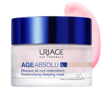 Uriage Age Absolu Уплътняваща нощна маска за лице 50 мл