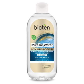 Bioten Hyaluronic Gold Мицеларна вода 400 мл 