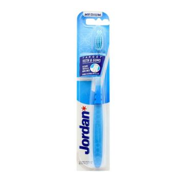 Jordan Target Teeth and Gums Medium Четка за защита на зъбите и венците