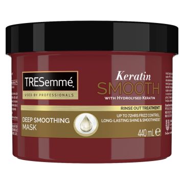 TRESemme Keratin Smooth Маска за коса за непокорна и хвърчаща коса 440 мл 