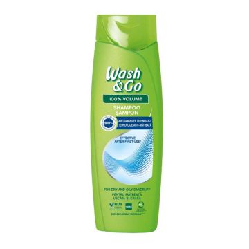 Wash & Go Anti-Dandruff Shampoo Шампоан против сух и мазен пърхот 360 мл