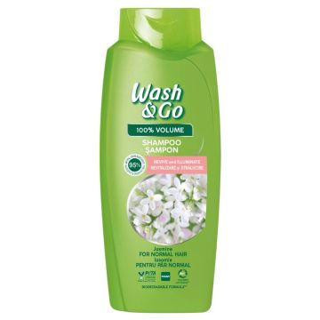 Wash & Go Jasmine Extract Шампоан за нормална коса с екстракт от жасмин 675 мл