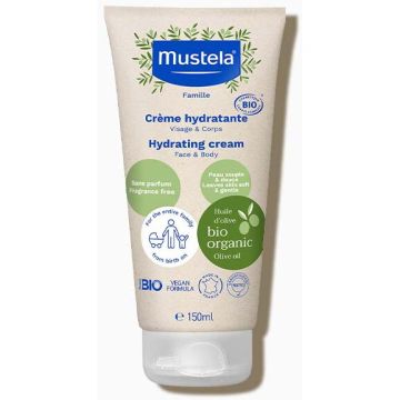 Mustela Bio Хидратиращ крем за лице и тяло 150 мл
