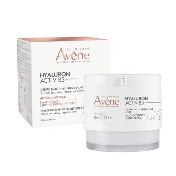 Avene Hyaluron Activ B3 Мулти-интензивен нощен крем за лице 40 мл