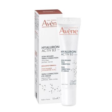 Avene Hyaluron Activ B3 Грижа за околоочен контур с тройно действие 15 мл