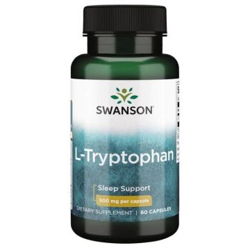 Swanson L-Tryptophan Л-триптофан 500 мг х 60 капсули