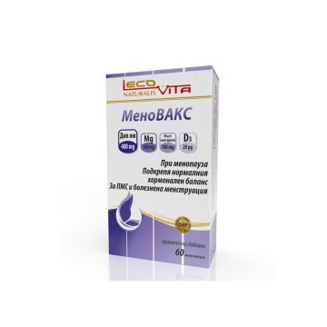 Lecovita МеноВакс при менопауза и ПМС х60 капсули